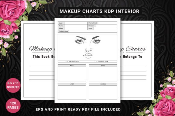 Blank Makeup Face Charts for KDP: A Powerful Tool for Cosmetics Creators