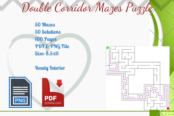 Corridor Maze Puzzles: A Unique Brain Challenge for Activity Book Publishers