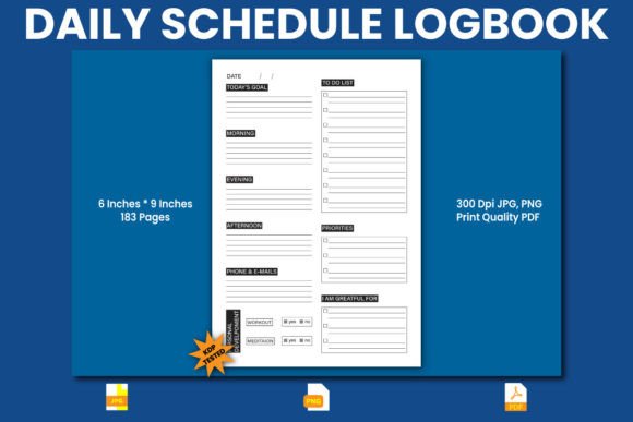 Daily Schedule Journal: Your Blueprint for Productive Days