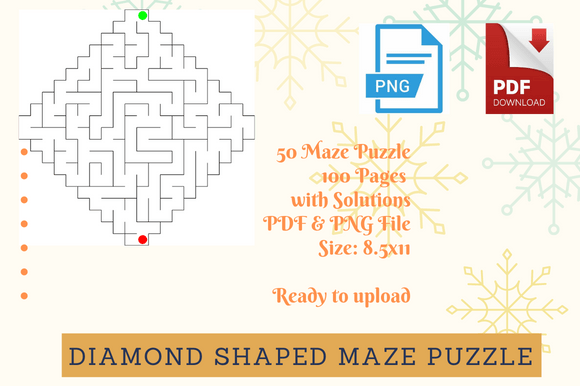 Designing With the KDP Diamond Maze INTERIOR Activity Book