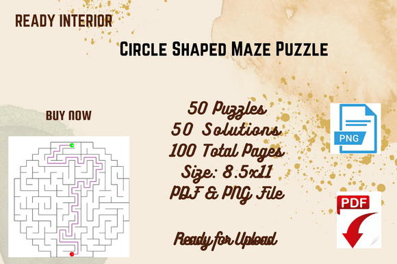 Evaluating the Circle Shaped 50 Maze Puzzles Activity: A Resource for Creators and Educators