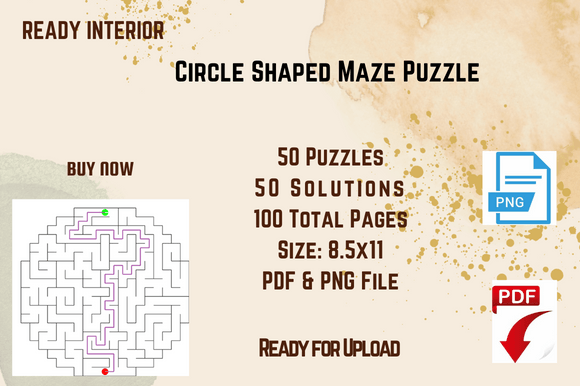 KDP Interior Circle Mazes Puzzle: A Digital Toolkit for Creativity