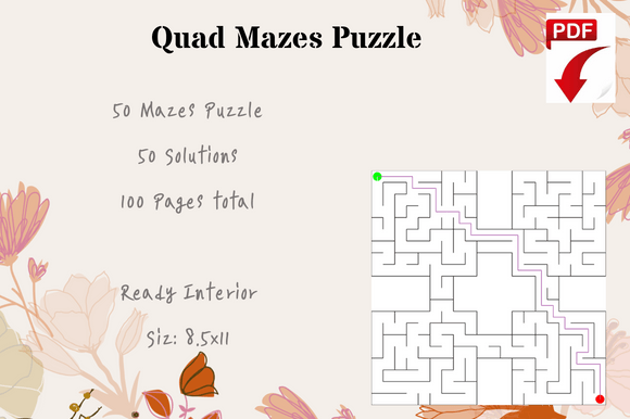 Quad Mazes: A Fresh Puzzle Design Resource