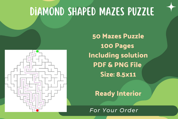 The Allure of the Diamond Maze: A Puzzle for Sharp Minds