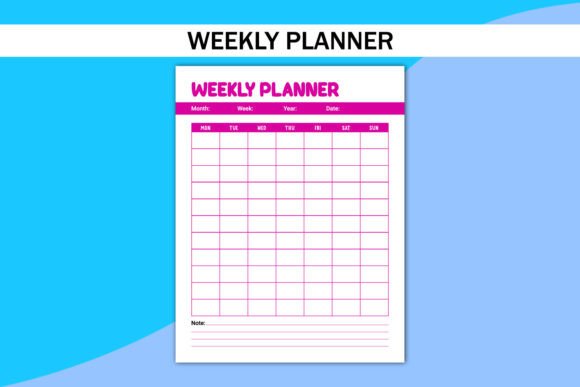 The Complete Guide to Modern Weekly Planner Design for KDP Success