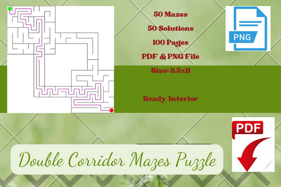 The Mazes 50 Puzzles INTERIOR KDP: A Pragmatic Asset for Publishers