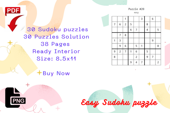 The Strategic Appeal of Sudoku Easy Puzzle with Solutions KDP for Modern Creators