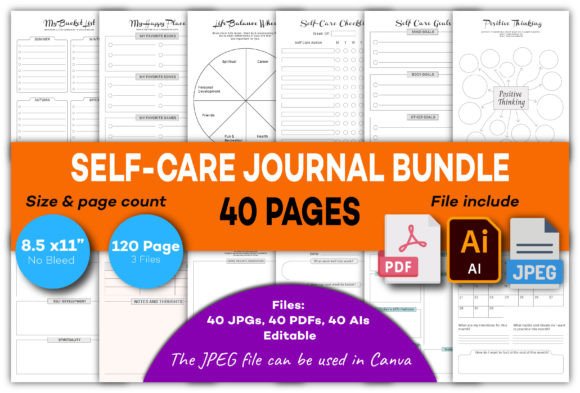 Your Comprehensive Toolkit for Intentional Living: The Self-Care Self Love Wellness Bundle